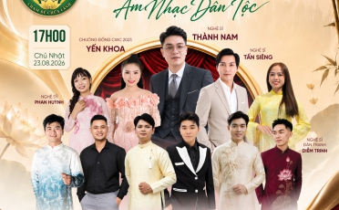 Dưỡng Sinh Đông Y và Chữa Lành bằng Âm Nhạc Dân Tộc tại Kỳ Quang Minh ngày 23/08/2026