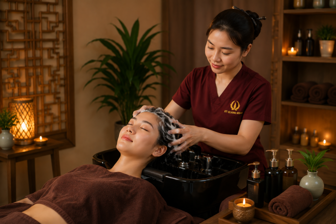 GỘI ĐẦU DƯỠNG SINH