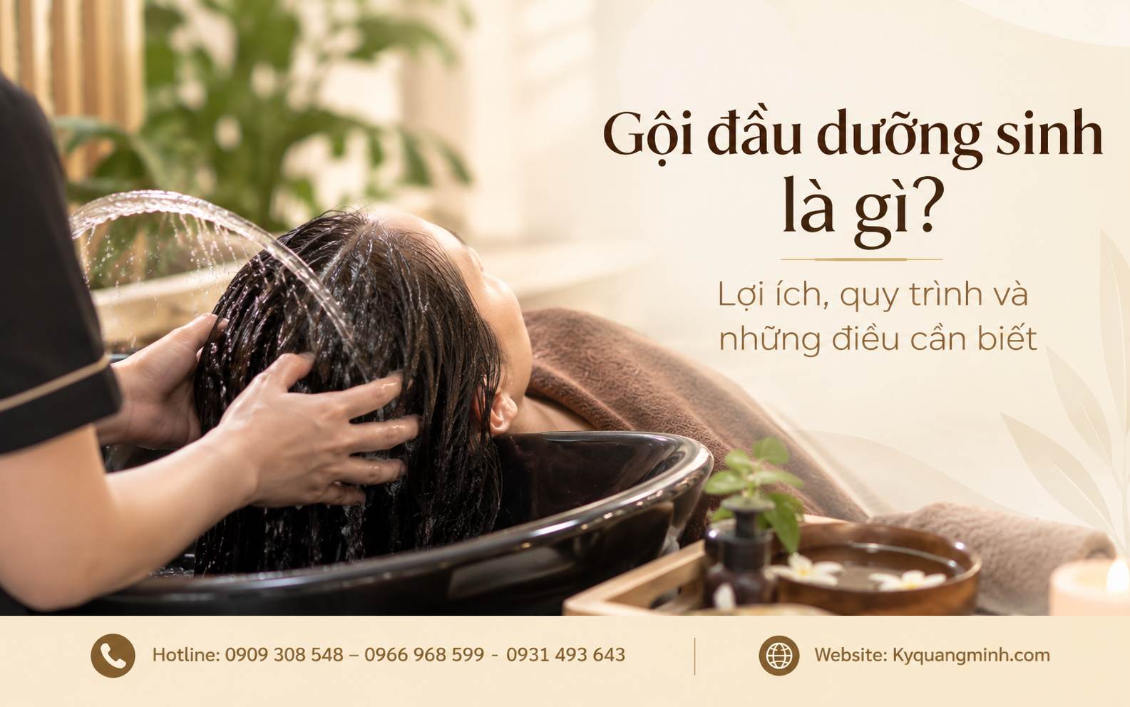 Massage nhẹ nhàng vùng đầu giúp mang lại cảm giác thư giãn, dễ chịu