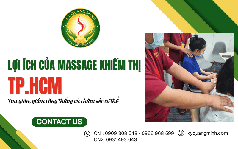 Lợi ích của massage khiếm thị
