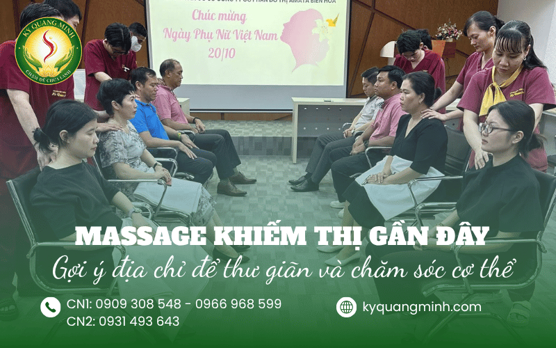 massage khiếm thị gần đây