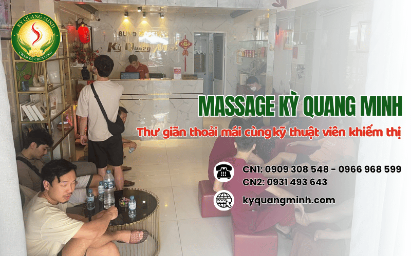massage kỹ thuật viên khiếm thị