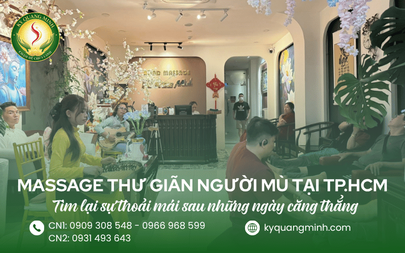 massage thư giãn người mù