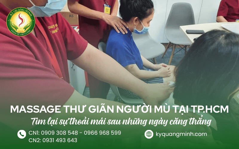 massage thư giãn người mù