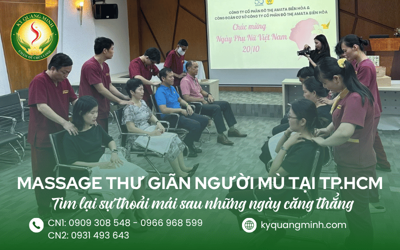 massage thư giãn người mù